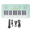 BF3200 vert avocat 3xAA 44x22x6 cm clavier 3