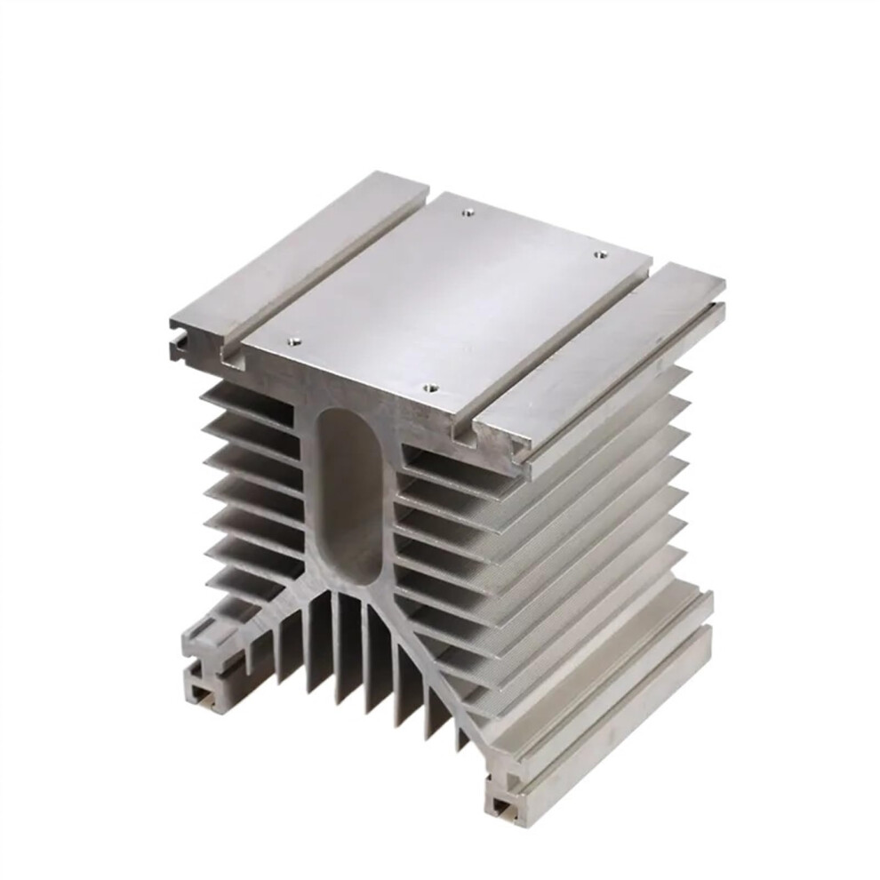 120A Three Phase Solid State Relay With Aluminum Heat Sink For Power Industrial Use 9455672912143