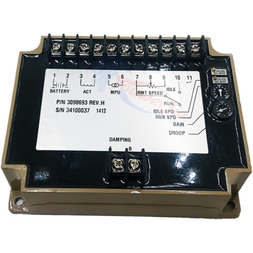 Diesel Generator Speed Governor 3098693 Automatic Electronic Engine Controller DC Motor Module 2