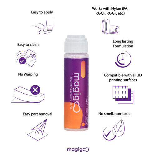 Magigoo Pro PA - The 3D printing adhesive for Polyamide (nylon) 1