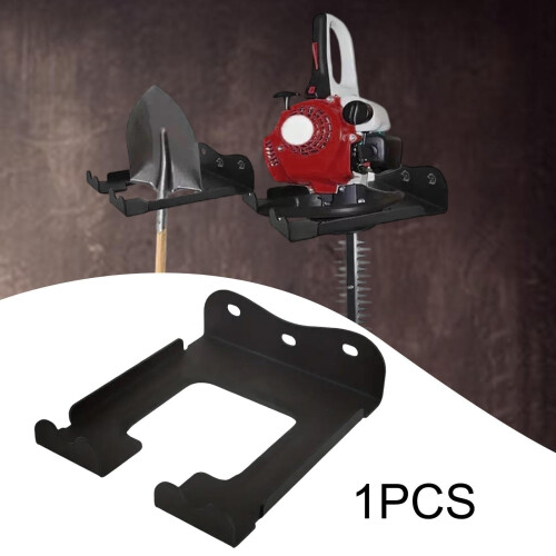 Wall Mounted Trimmer Rack Heavy Duty Metal Weed Whacker Holder Space Saving Garage Organizer 2