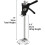 Labor Saving Arm Jack 2 Pack, 15inch Lifting Tool Jack, Wall Tile Locator, Multi-Function Height Adjustment Lifting Device, Door Panel lifting Cabine 2