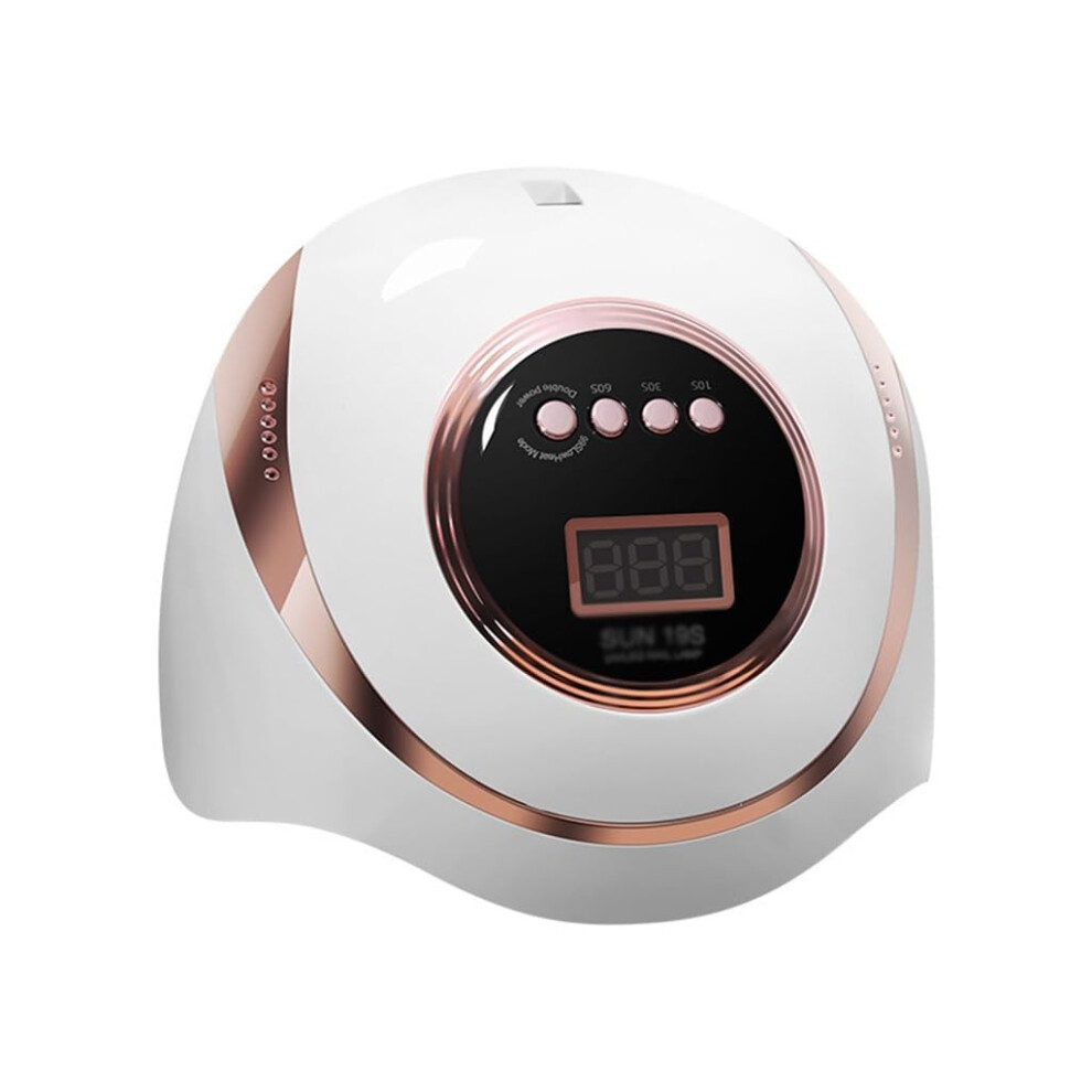 130W Nail Dryer UV LED Lamp with 57 Beads, Smart Infrared Sensor, Fast Curing for Gel Polish