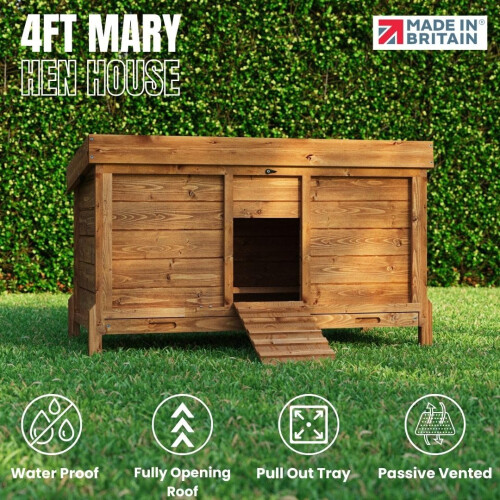 Mary Hen House Chicken Coops (4ft Mary) 1