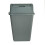 VTL 60 Litre Silver Plastic Swing Bin Durable For Kitchen And Home Waste 2