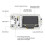 DollaTek for meshcore 868MHz - 915MHz Lora SX1262 Development Board 0.96 OLED Display ESP32 WIFI HTIT Bluetooth Board Development IOT Module For Ardu 4