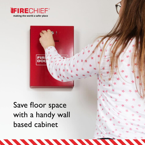 Firechief DHS2 Document Holder with Latch, Red 2