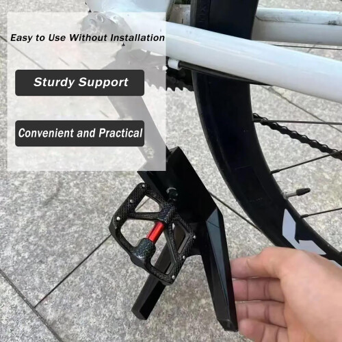 Bike Floor Stand, Stable Non‑Slip Base, Adjustable Triangular Support Design for Giant Contend AR 2020 2