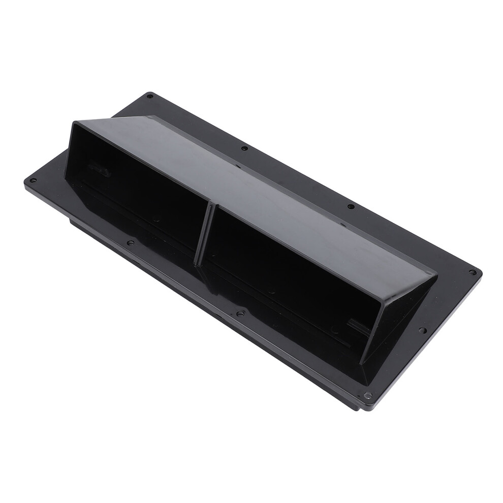 Lockable Abs Rv Stove Vent Cover With Screws, Weatherproof Range Hood 8.89X26.35 Cm 7641383417639