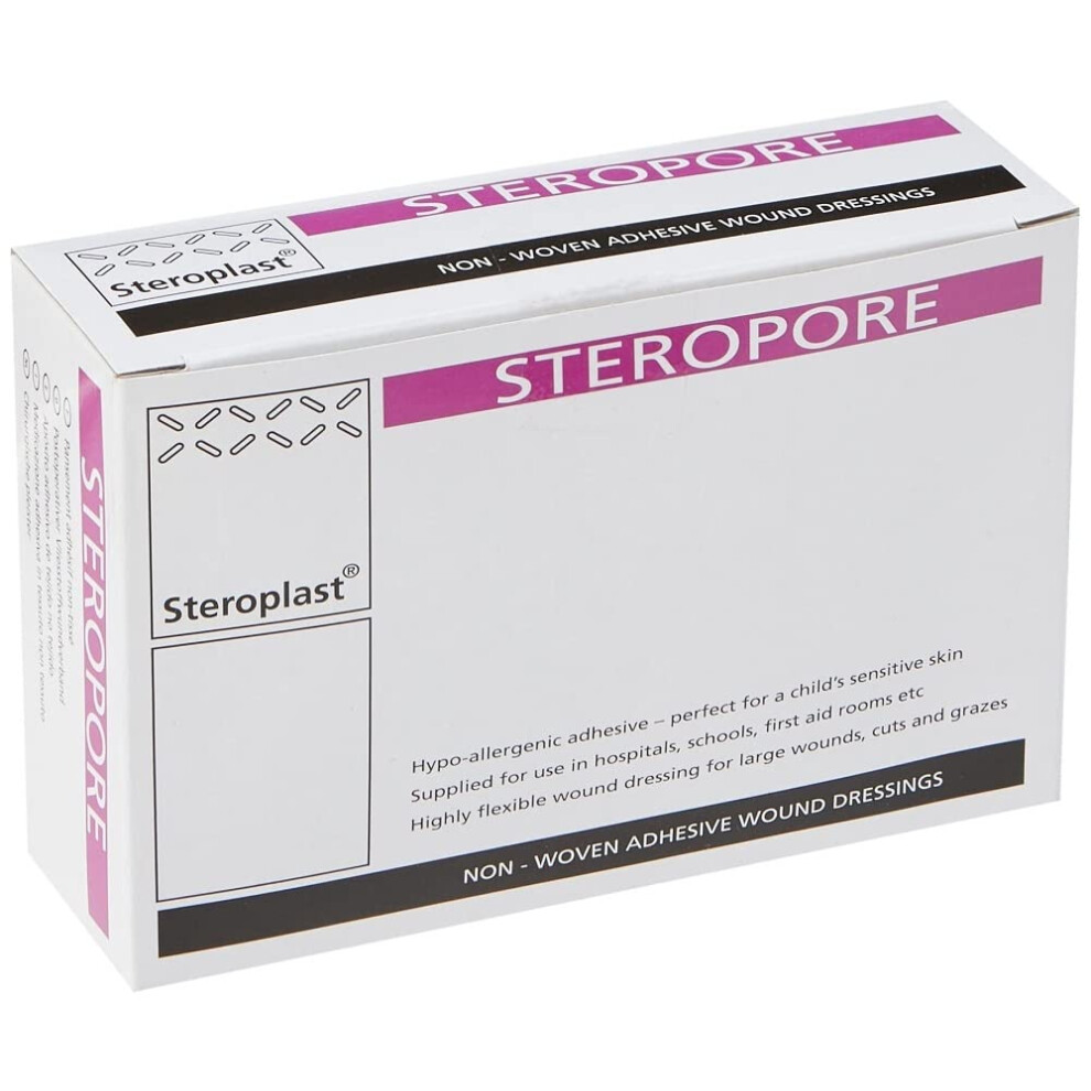 Steroplast Steropore Adhesive Wound Dressings (8.6Cm X 6Cm)
