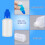 30ml Empty Plastic Eye Dripper Liquid Water Squeezable Dropper Bottle with Blue Cap Pack of 10 5