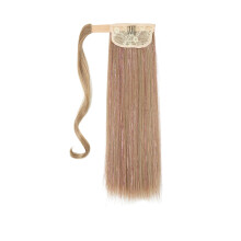18 Inch Blonde Synthetic Clip In Ponytail Extension HeatResistant Wrap Around Hairpiece