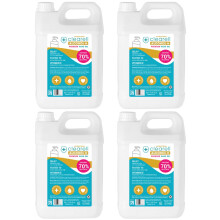 Clearell 4 x 5 Litres 70% ALCOHOL 99.9% Antibacterial Moisturising Hand Sanitiser Gel with Viatmin E - 5L - Certified Surgical/Medical Grade - Made i