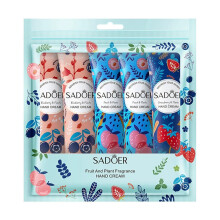 Hand Cream Set with Natural Plant Extracts, Deep Hydration NonGreasy Lotion for Dry Skin, 6 Packs
