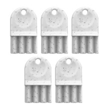 Bulk pack of Waffle Dispenser Keys - Compatiable with Leonardo Versatwin, San Jamar and other toilet paper and towel dispensers. (5)