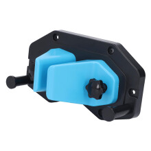 Ski Wall Rack with Automatic Gravity Lock and 360 Rotating Arms, Universal Snowboard Wall Mount for Space‑Saving Garage Storage
