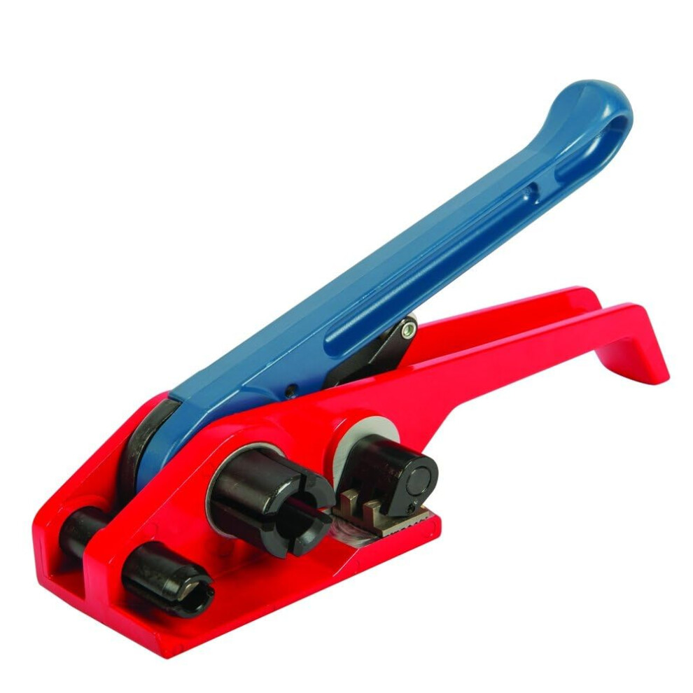 Trojan Packaging Trojan Heavy Duty Polypropylene Strapping Tensioner With Cutter - Manual Banding Tool For Use With 12Mm Plastic Strapping