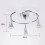 Modern Chrome Adjustable Ceiling Spotlights 3 Way Rotatable Light for Living Room Kitchen 4