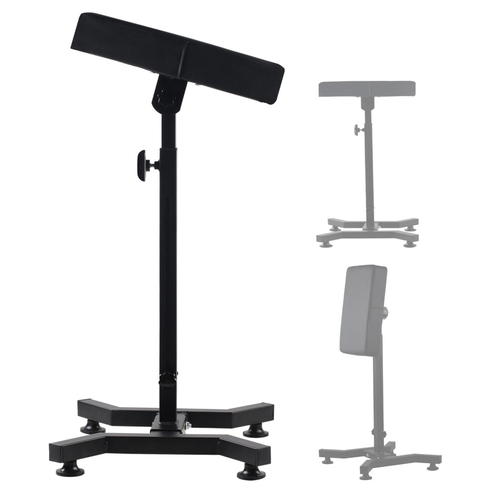 Tattoo Arm Rest Stand with Adjustable Height and 180 Tilt Pad for Professional Artists