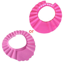 Baby Shower Cap with Adjustable Fit, EVA Foam Hair Washing Shield for Infant Eye and Ear Protection