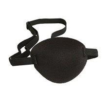 Eye Patch for Adults and Kids with Adjustable Elastic Strap, Soft Sponge Eye Mask for Lazy Eye