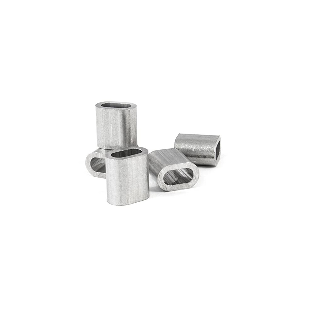 Aluminium Wire Rope Ferrules Crimping Sleeve Also For Marine Stainless Steel (2, 10Mm) 69950865