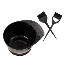 Hair Dye Brush and Bowl Set for Precise Application and Even Coverage, Salon Quality Reusable Kit