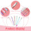 Cuticle Remover and Pusher Set with VShaped Trimmer, 6pcs Professional Manicure Tools 3