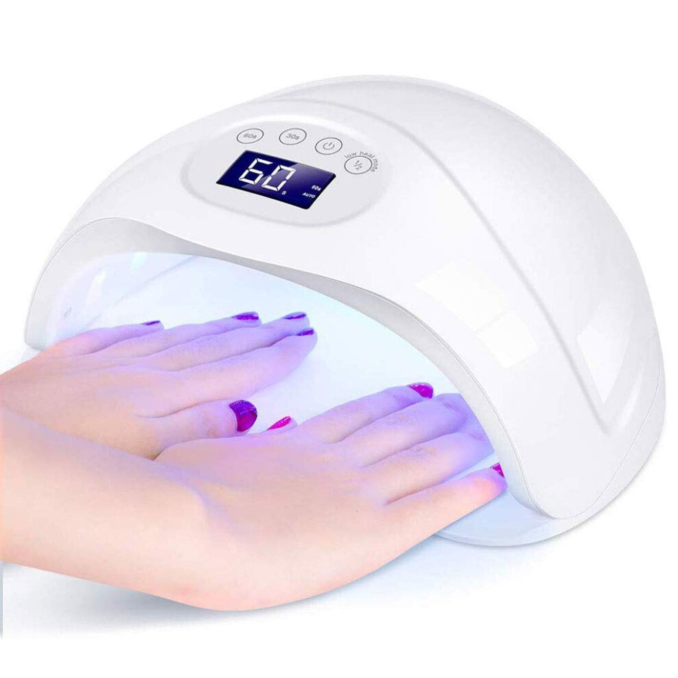 Professional Gel Nail Lamp UV LED Nail Dryer Fast Curing Salon Quality for Fingers and Toes