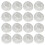 Extra Large Waterproof Disposable Shower Caps 100 Pack Clear Plastic with Secure Elastic Fit 1