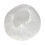 Extra Large Waterproof Disposable Shower Caps 100 Pack Clear Plastic with Secure Elastic Fit 5