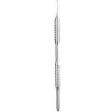 Stainless Steel Dual Ended Cuticle Pusher and Remover for Professional Nail Art Manicure Kit