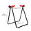 Bike  Stand with Stable Triangular Structure, Rear Wheel Clamp, Foldable Storage for Indoor 3