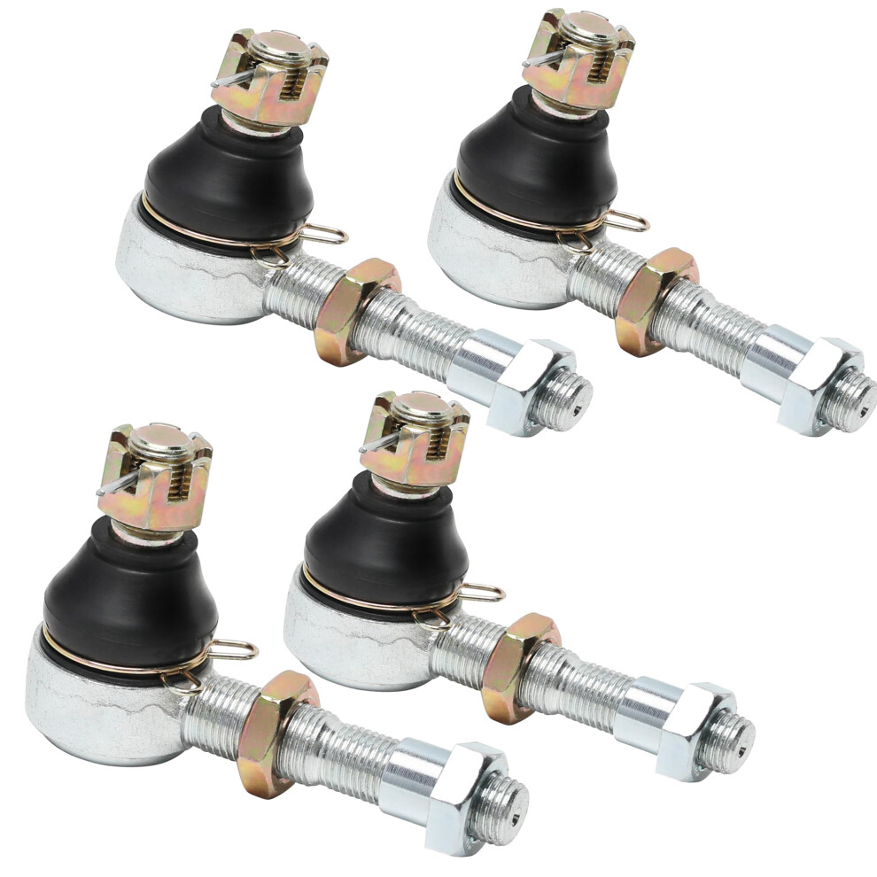 M12 M16 Tie Rod End Ball Joint Set For Go Kart Atv Quad Buggy Drift Trike 4Pcs Corrosionresistant Steel 9455672916745