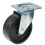 Parnells 150mm swivel castor with grey cast iron wheel 1