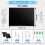 Offfay Solar Panel for Security Camera, 6W 5V Solar Panel Charger for Wireless IP Battery Camera, Micro USB to USB-C Adapter, IP65 Waterproof, Contin 4