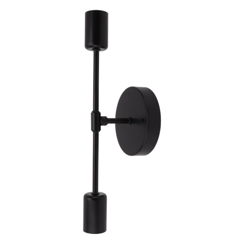 Dual Wall Light Base E27 E26 Black Iron 85-265V