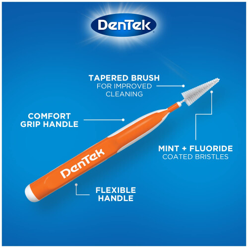 DenTek Easy Brush Interdental Cleaners, Mint, 16 Count 1