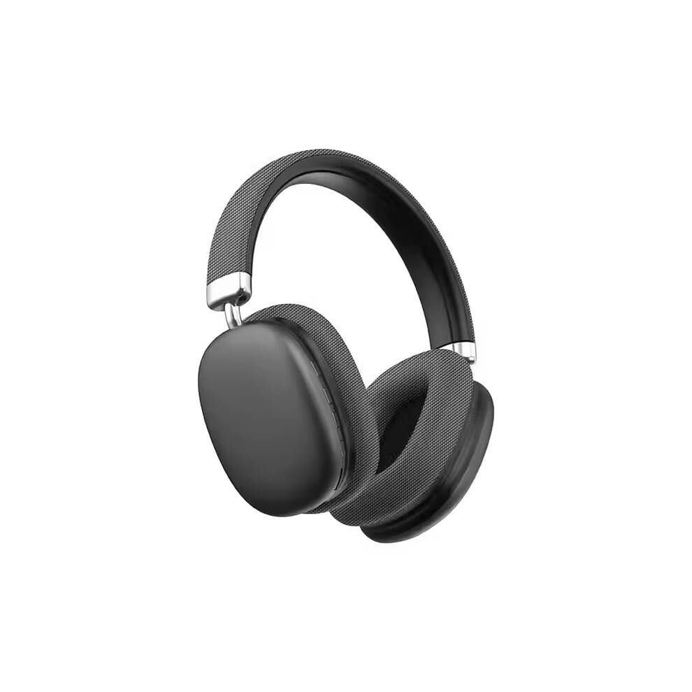 Wireless Bluetooth Overear Headphones With Microphone, Active Noise Cancelling, 42H Playtime, Bluetooth 5.1, Foldable For Travel And Work (Black) Black 9455672917322