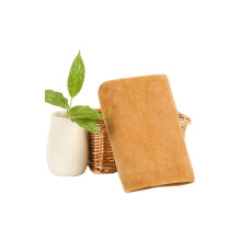 Microfiber Quick Dry Hair Towel for Women Ultra Absorbent Soft Lightweight Travel Friendly 11.81x23.62in Gold