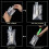 Packaging Air Bags,Clear Plastic Inflatable Air Packaging Protector Bag with Free Pump Cushion,Air Inflatable Cushion Blocking Packaging Bag,15x15cm/ 4
