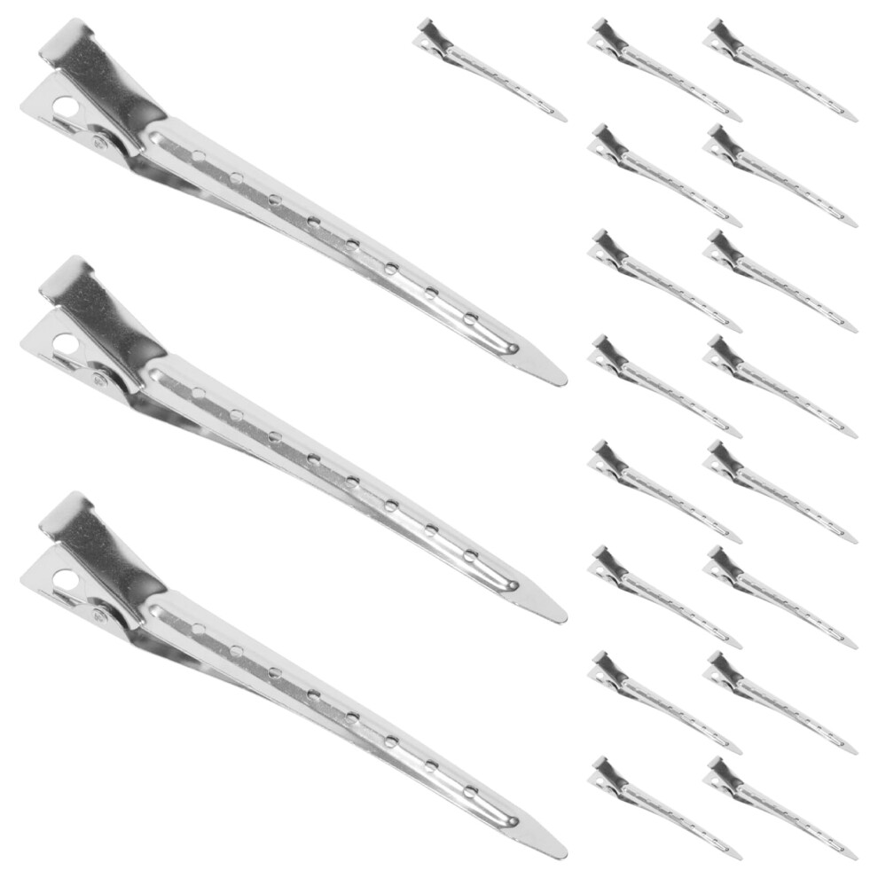 Unisex 20Pcs Hair Sectioning Clips With Secure Alligator Grip For Salon And Home Styling