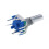 Jadeshay Rotary Encoder Switch,5 Pieces EC11 Rotary Encoder Code Switch Digital Potentiometer with Push Button 5 Pin Handle Length 20mm for Electroni 5