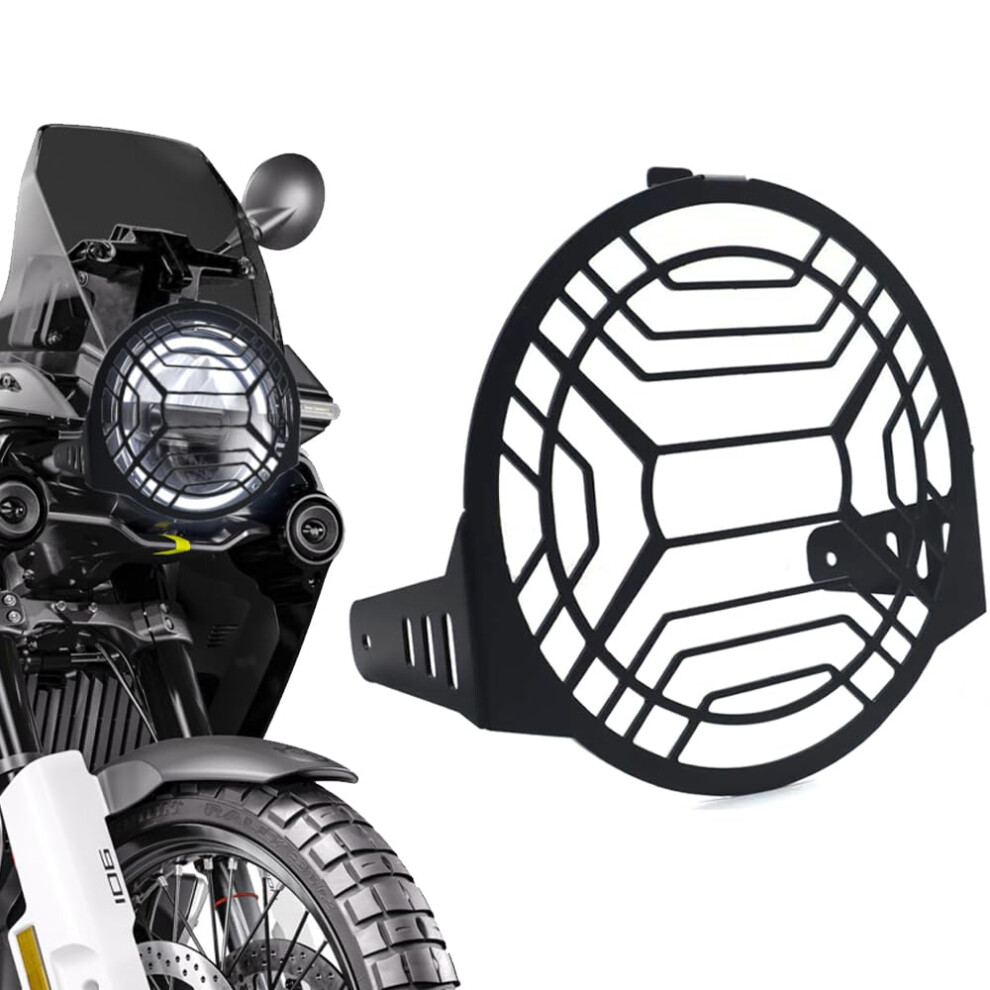 Headlight Protector Grill With Impact Protection And Retro Style For 2022 2023 Husqvarna Norden 901 9455672918718