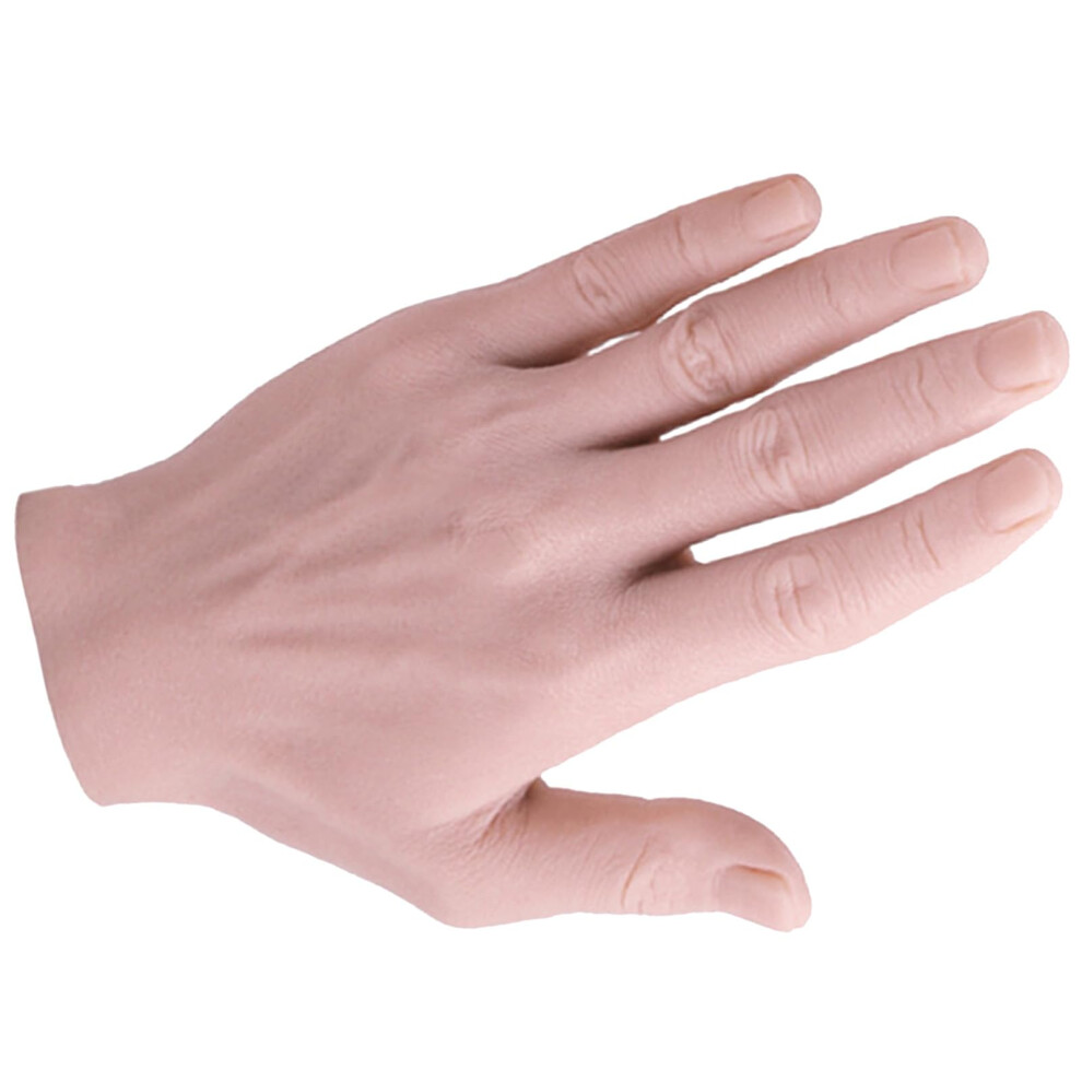 Tattoo Practice Hand LifeSized Male Silicone Model with Realistic Skin Texture for Training