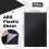 OLYCRAFT 12 Sheets Black ABS Plastic Sheet 15x10cm ABS Plastic Panel 0.5mm Thick Hard Plastic Sheet Polystyrene Flexible Plastic Board Sheet for Buil 2