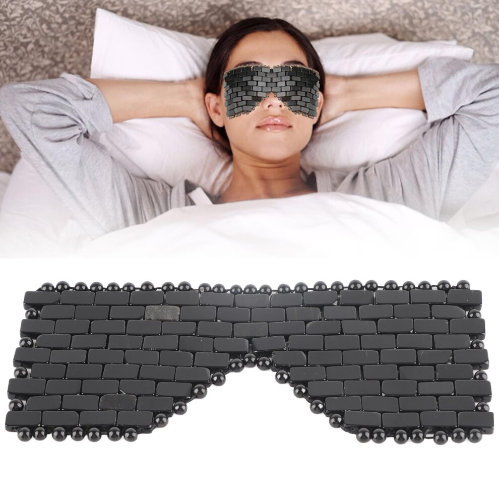 Jade Eye Mask for Puffiness Relief, Cooling Jade Mask for Facials and Relaxation