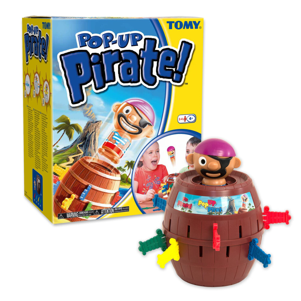 Tomy Pop Up Pirate Classic Childrens Action Board Game Family And Pres