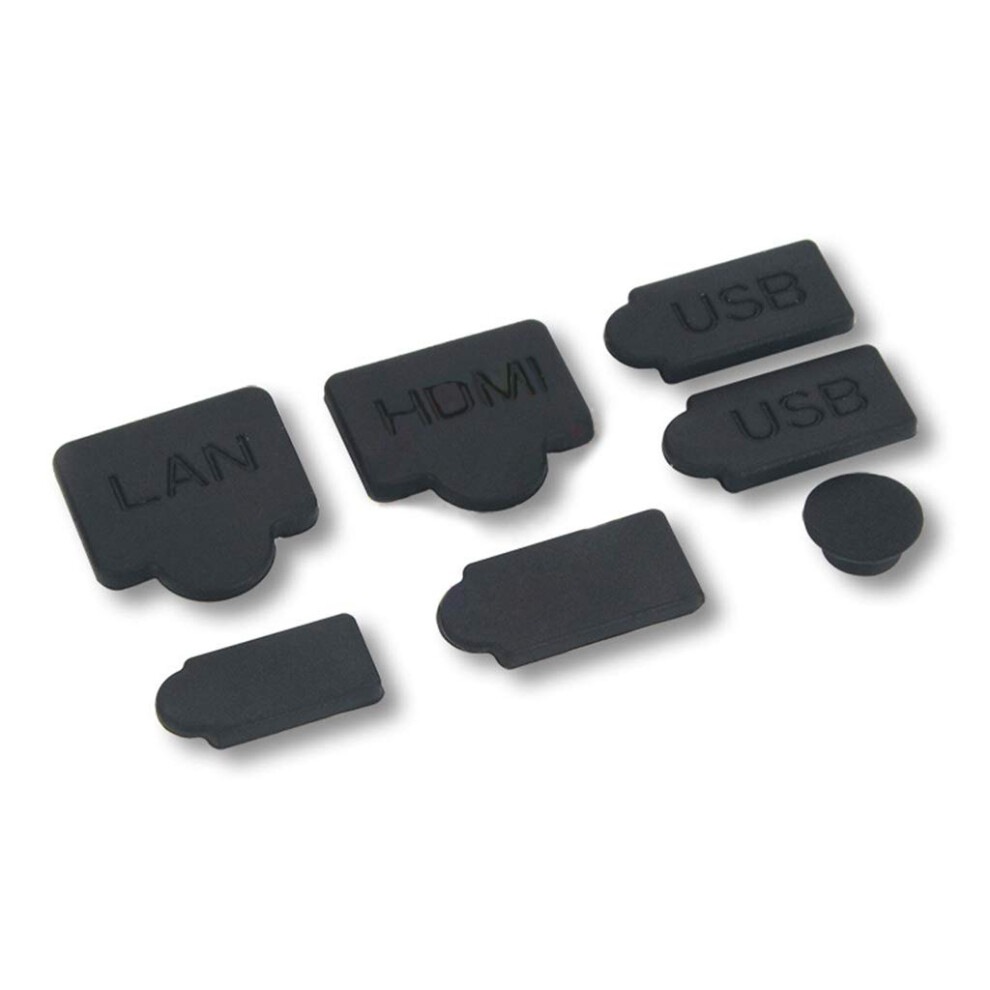 Dust Plugs Set With Silicone Port Covers For Usb And Hdmi, Dustproof Console Accessory For Ps5 9455672920223