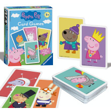 Ravensburger Peppa Pig Card Game for Kids Ages 3 Years and Up – 4 Classic Family Games in One: Snap, Happy Families, Swap & Pairs – Educational Pr